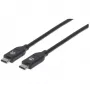 Καλώδιο USB-C Manhattan USB2C5C2M 2m αρσενικό σε αρσενικό