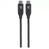 Καλώδιο USB-C Manhattan USB2C5C2M 2m αρσενικό σε αρσενικό