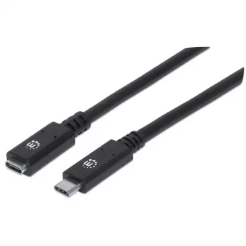 Καλώδιο επέκτασης USB-C Manhattan 50cm αρσενικό σε θηλυκό
