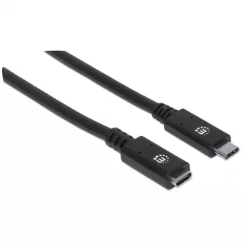 Καλώδιο επέκτασης USB-C Manhattan 50cm αρσενικό σε θηλυκό