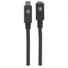 Καλώδιο επέκτασης USB-C Manhattan 50cm αρσενικό σε θηλυκό