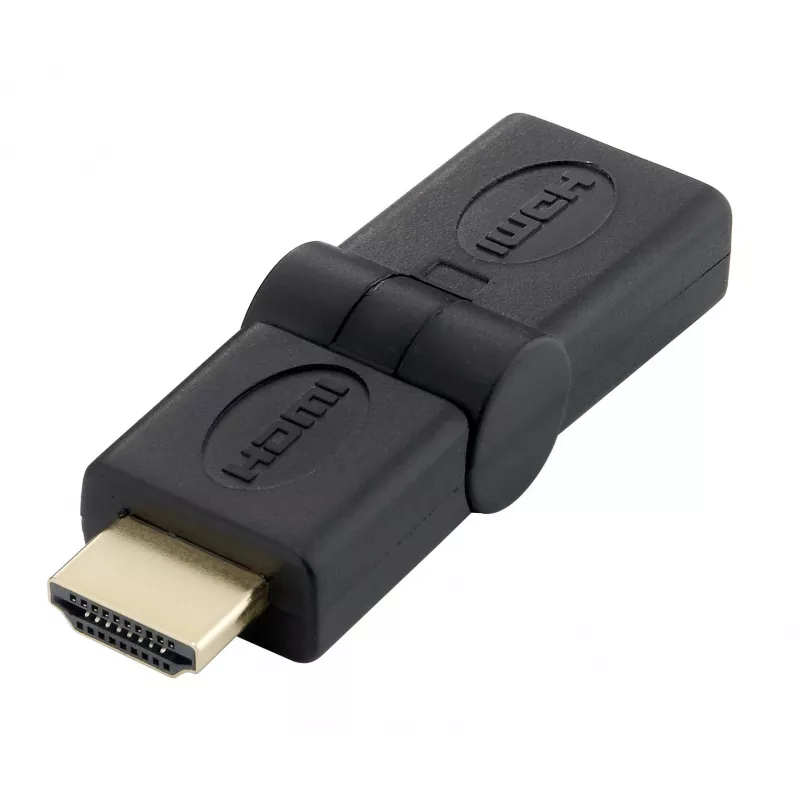 Πτυσσόμενος αντάπτορας HDMI αρσενικό σε θηλυκό, Equip, 118911