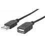 Καλώδιο επέκτασης USB-A σε USB-A Manhattan USBEXTAA3BK