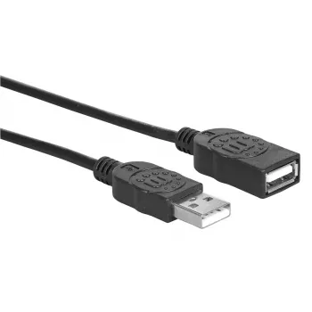 Καλώδιο επέκτασης USB-A σε USB-A Manhattan USBEXTAA3BK