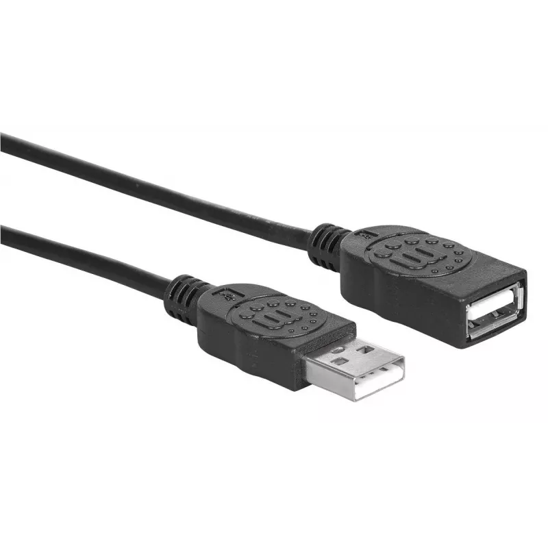 Καλώδιο επέκτασης USB-A σε USB-A Manhattan USBEXTAA3BK