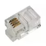 Βύσμα RJ10 LogiLink MP0017 Διάφανο