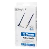 Καλώδιο ήχου LogiLink 3,5mm - 3,5mm 0,5m Μπλε