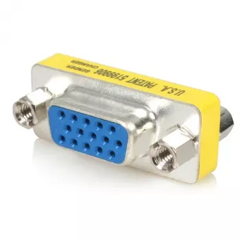 StarTech.com Λεπτός μετατροπέας φύλου VGA HD15 - F/F, VGA, VGA, Ασημί