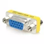 StarTech.com Λεπτός μετατροπέας φύλου VGA HD15 - F/F, VGA, VGA, Ασημί