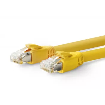 Vivolink PROCAT40 Καλώδιο δικτύου Κίτρινο 40 m Cat6a F/FTP (FFTP)