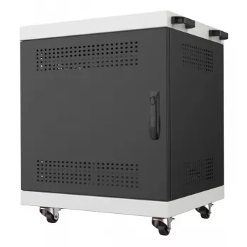 Notebook-Laptop-Schrank Lanview LVR14U6555BL 14U rackmontierbarer Schrank για φορητούς υπολογιστές