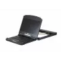 ATEN CL3800NW Κονσόλα rack 47 cm (18,5 ίντσες) 1920 x 1080 pixel Μέταλλο, Πλαστικό Μαύρο 1U