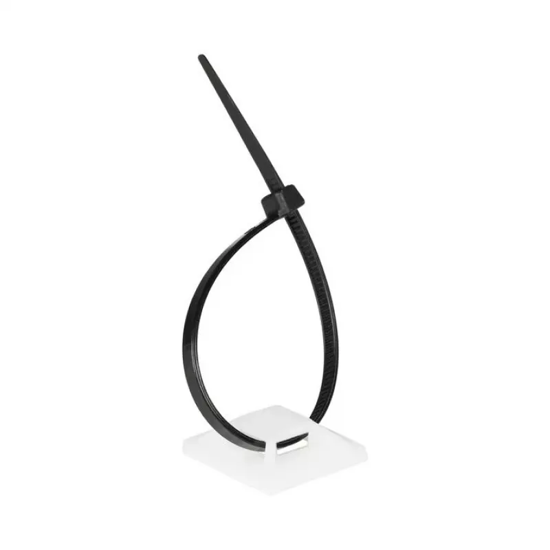 Lanview LVT-CABLEMOUNT-50W δεματικά καλωδίων πολυπροπυλένιο (PP) λευκό 50 τεμ.