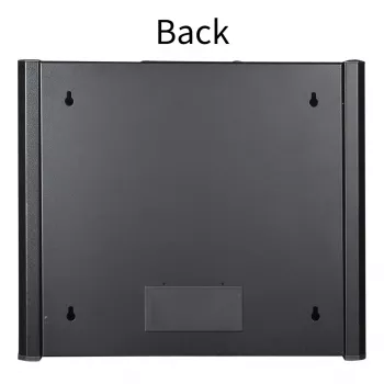 Rack τοίχου LOGON RWP09U56BL 9U μαύρο κλειδαριά