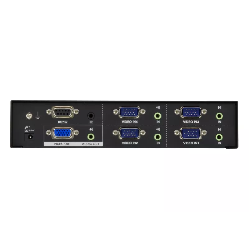 ATEN VanCryst VS0401 διακόπτης ήχου/εικόνας VGA 4 θυρών