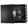 Πάνελ patch οπτικών ινών ODF συρόμενο Lanview LVO-101015, 1U, 24 ίνες, LC, SM OS2
