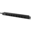 Μονάδα διανομής ισχύος (PDU) Lanview LVR-2MDK-LIC-DK8 8 έξοδοι AC 1U μαύρο