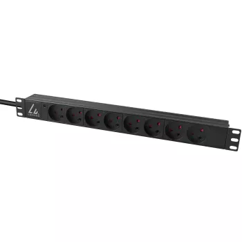 Μονάδα διανομής ισχύος (PDU) Lanview LVR-2MDK-LIC-DK8 8 έξοδοι AC 1U μαύρο