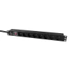 Μονάδα διανομής ισχύος (PDU) Lanview LVR-2MSCH-SW-C13-8 8 έξοδοι AC 1U μαύρο