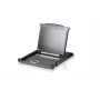 ATEN CL1000M-ATA-2XK07SGG Κονσόλα rack 43,2 cm (17 ίντσες) μαύρο 1U