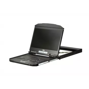 ATEN CL3700NW Κονσόλα rack 47 cm (18.5 ίντσες) 1920 x 1080 pixel μέταλλο, πλαστικό μαύρο 1U