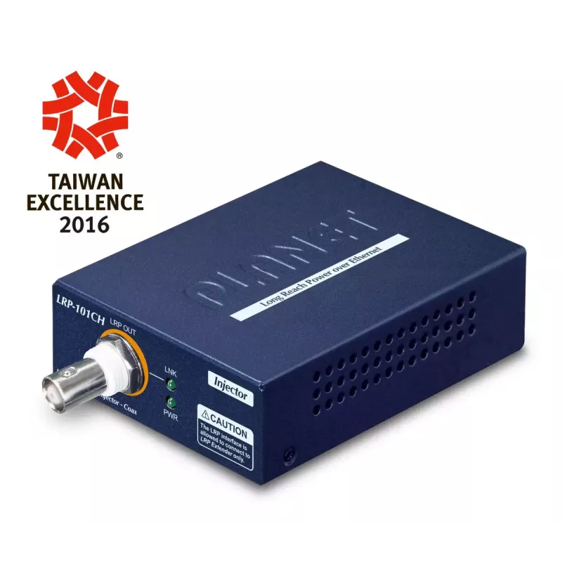 Πομποδέκτης & δέκτης δικτύου PLANET LRP-101C-KIT