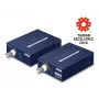 Πομποδέκτης & δέκτης δικτύου PLANET LRP-101C-KIT