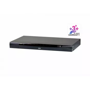 ATEN 8-Port 2-Bus CAT5e/6 KVM over IP Switch, LUC (Laptop USB Console), με Υποστήριξη Ήχου & Virtual Media