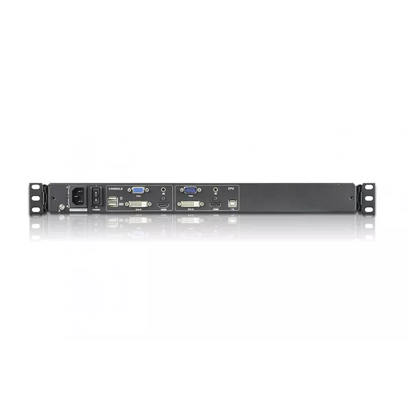 ATEN CL6700MW-ATA-EG Κονσόλα Rack 43,9 cm (17,3 ίντσες) Μαύρο 1U