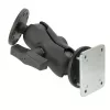 Βάση στήριξης RAM Mounts RAM-101-B-225B2U μαύρο 521g