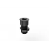 Vivolink VLDG22-B Πέρασμα καλωδίων γραφείου για οπή 22 mm, αλουμίνιο, μαύρο