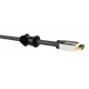 Vivolink VLDG22-B Πέρασμα καλωδίων γραφείου για οπή 22 mm, αλουμίνιο, μαύρο