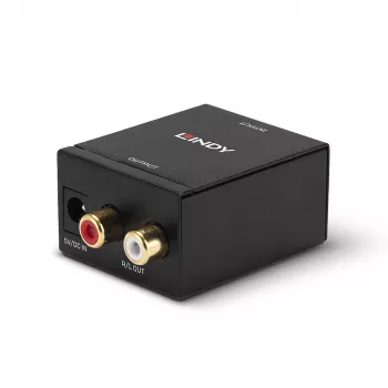 Lindy TosLink (Optical) και Coaxial σε Phono DAC