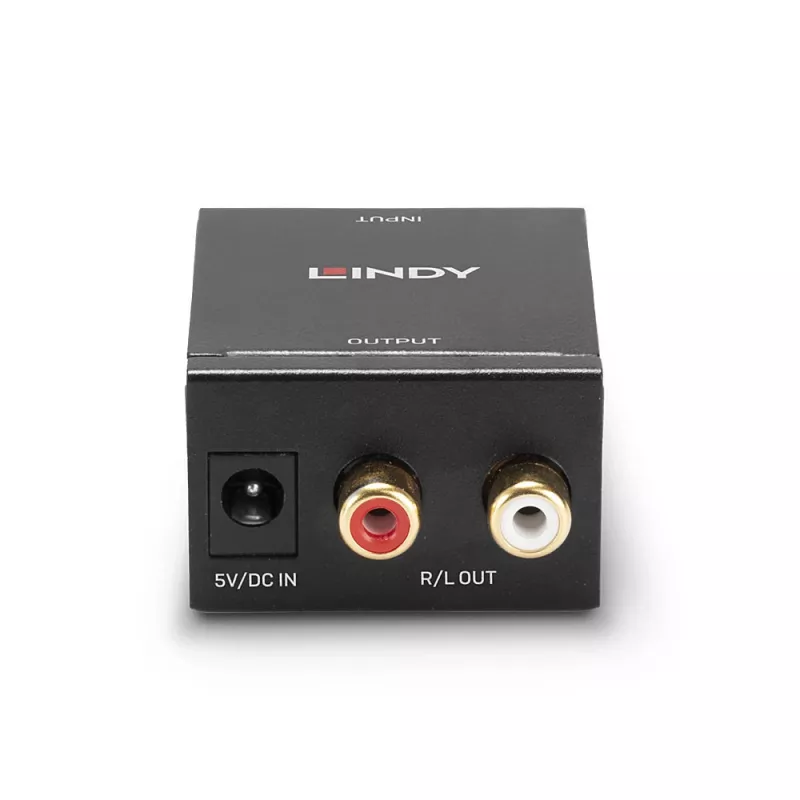 Lindy TosLink (Optical) και Coaxial σε Phono DAC