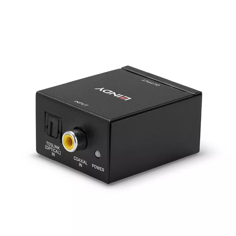 Lindy TosLink (Optical) και Coaxial σε Phono DAC