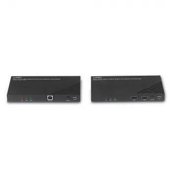 Lindy 100m Cat.6 HDMI 4K60, Audio, IR και RS-232 HDBaseT KVM Extender