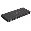 Πομπός & Δέκτης Lindy 70m Cat.6 4 Θυρών HDMI 4K30 και IR Splitter Extender με Loop Out