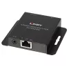 Πομπός & Δέκτης Lindy 70m Cat.6 4 Θυρών HDMI 4K30 και IR Splitter Extender με Loop Out