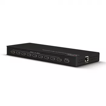 Lindy 9 Θυρών HDMI 10.2G Multi-view Switch Μαύρο 30Hz