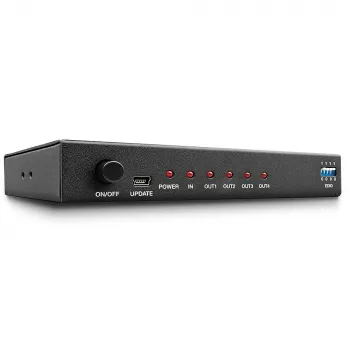 Διαχωριστής HDMI Lindy 4-Port HDMI 10.2G Splitter