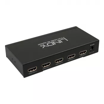 Διαχωριστής HDMI Lindy 4-Port HDMI 10.2G Splitter