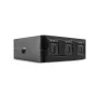 Lindy 3 Port Οπτικός (TosLink) Διαχωριστής ήχου, Μαύρο, 1x TosLink, 3x TosLink, Βύσμα αρσενικό, Βύσμα αρσενικό, CE, FCC, REACH