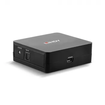 Lindy 3 Port Οπτικός (TosLink) Διαχωριστής ήχου, Μαύρο, 1x TosLink, 3x TosLink, Βύσμα αρσενικό, Βύσμα αρσενικό, CE, FCC, REACH
