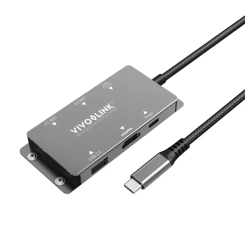 Προσαρμογέας γραφικών USB Vivolink VLUSBCHUB 3840 x 2160 Pixel USB Type-C