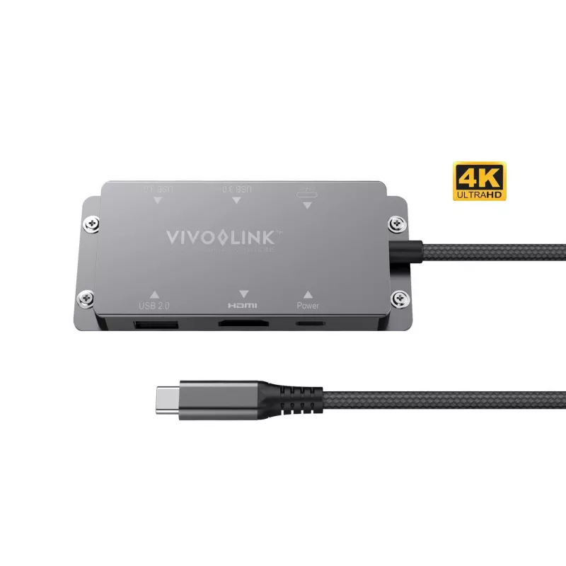 Προσαρμογέας γραφικών USB Vivolink VLUSBCHUB 3840 x 2160 Pixel USB Type-C