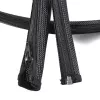 Σωλήνας οδηγός καλωδίων Vivolink PROZIPSLEEVE1248 Μαύρο Πολυεστέρας 1,2 cm 4800 mm