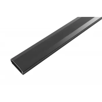 Ίσιο κανάλι καλωδίων VivoLink VLWL110B Μαύρο 660 mm Πλάτος 60 mm Βάθος 20 mm Ύψος