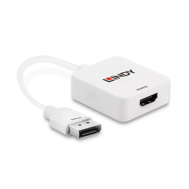 Lindy 38146 μετατροπέας HDMI σε DisplayPort, 4K 3840x2160 30 Hz