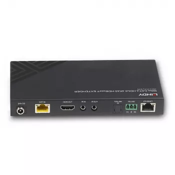 AV-δέκτης Lindy 100m Cat.6 HDMI 4K60 Audio IR RS-232 HDBaseT