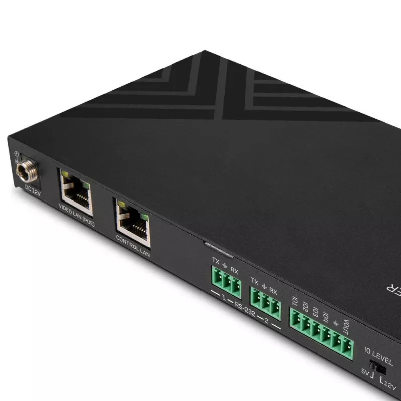 AV-Repeater Lindy SDVoE Controller 3840 x 2160 Pixel Cat6 καλώδιο Micro-USB